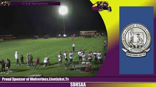 HSA Wolverines vs Potter County Battlers FB [upl. by Weikert]