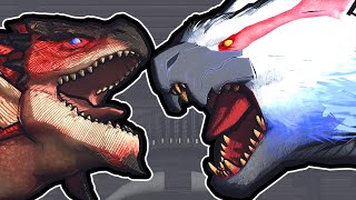 Lucent Nargacuga vs Rathalos Part 34  Animation [upl. by Lauhsoj]