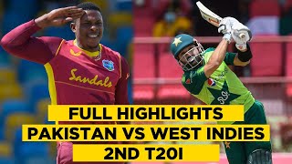 Pakistan vs West Indies  2nd T20I Full Highlights  PCB  MA2E [upl. by Londoner]