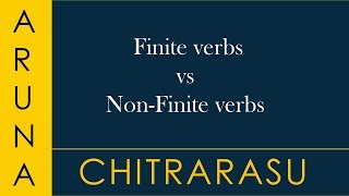 Finite vs NonFinite verbs  TN state board  IX std grammar [upl. by Backler]