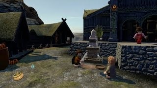 LEGO Lord of the Rings 100 Overworld Guide 2  Edoras All Collectibles [upl. by Aihtyc355]