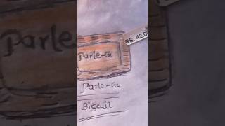 Parle  G biscuit drawing 📹 [upl. by Asa]