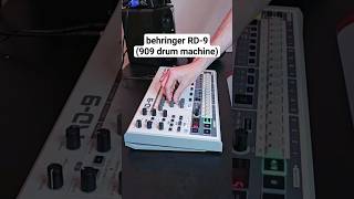 behringer RD9 TR 909 drum machine shorts drummachine [upl. by Nodnelg42]