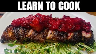 Easy Duck Breast Recipe with Plum Compote [upl. by Acinoreb]