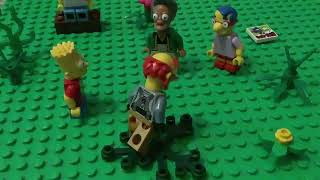 Stick toss a Simpsons Stop Motion [upl. by Ozner]