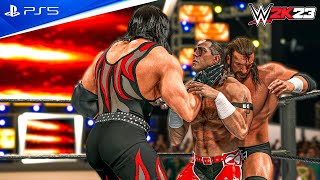 WWE 2K23  DGeneration X vs Brothers of Destruction  World Tag Team Championship  PS5™ 4K60 [upl. by Ready562]