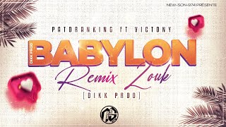 Patoranking Ft Victony  Babylon Remix Zouk By DIKK PROD 2024 [upl. by Heathcote]