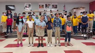 Thelma S Morris Elementary School Black History Month Program 2022 [upl. by Esmerolda259]