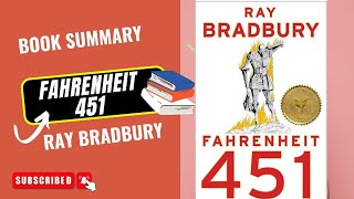 Fahrenheit 451  Ray Bradbury  Book SUmmary [upl. by Enileuqkcaj625]