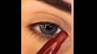 Lipstick se eye makeup [upl. by Ulberto]