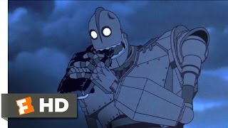 The Iron Giant 110 Movie CLIP  Something Big 1999 HD [upl. by Lianna]