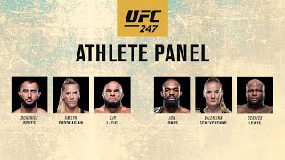 UFC 247 Athlete Panel [upl. by O'Hara560]