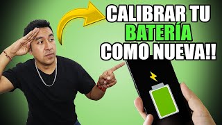 TRUCO COMO CALIBRAR LA BATERIA DE TU CELULAR CORRECTAMENTE COMO NUEVA 2024  Tips en Android [upl. by Aihseuqram272]