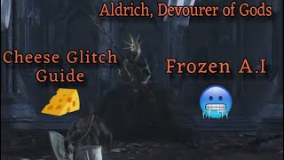 Dark Souls 3 PS4 Aldrich Devourer of Gods Glitch Cheese Guide [upl. by Lenaj]