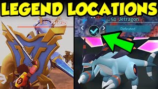 LEGENDARY PAL LOCATIONS HOW TO GET LEGENDARY PALS IN PALWORLD [upl. by Rik]