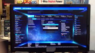 Actualizar BIOS de placas GIGABYTE Z87H87B85 utilizando QFLASH [upl. by Meir355]