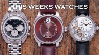 This Weeks Watches  Fears x Christopher Ward Maurice Lacroix Movado Omega Seiko amp More EP141 [upl. by Tratner]