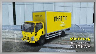 Minitruck Simulator Vietnam 18  Xe Tải Nhất Tín Vận Chuyển Hàng Bằng ISUZU NPR [upl. by Ayotol289]