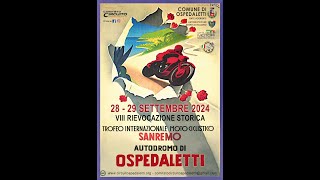 Autodromo di Ospedaletti  rievocazione storica motociclistica [upl. by Polash]