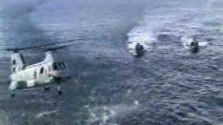 Boeing CH46 Sea Knight Overloaded Crash [upl. by Yerffoej]