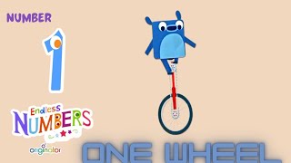 Learn Numbers with Adorable Monsters in Endless Numbers 1 to 100  Number 1 by Originator [upl. by Tempa588]