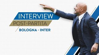 BOLOGNAINTER 03  Luciano Spalletti interview  Postmatch reaction [upl. by Hgielsel]