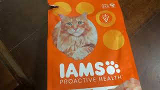 Honest Review IAMS Chicken Cat Food [upl. by Kraus]