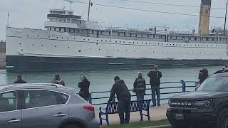 Keewatins final voyage through the Welland Canal [upl. by Arman]