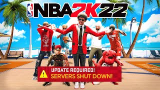 I Went BACK for the LAST DAY of NBA 2K22 servers are gone [upl. by Aleekahs258]