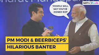 Podcast Karna Hai  Watch PM Modis Hilarious Banter With Ranveer Allahabadia [upl. by Rik241]