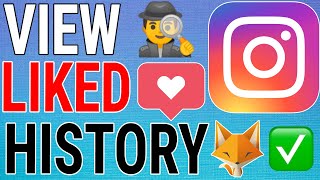 How To View Your Instagram Like History [upl. by Ayoras]