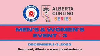 Kayla Skrlik vs Michelle Hartwell  FINAL  Curling Stadium Alberta Curling Series 3 [upl. by Mylor]