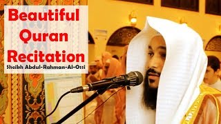 Dua Khatam al Quran by Sheikh Abdul Rahman AlOssi 2018 [upl. by Atsylak650]