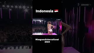 Indonesia 🇮🇩 MGI2024 MGI MissGrandInternationalMissGrandInternational2024 [upl. by Latt]