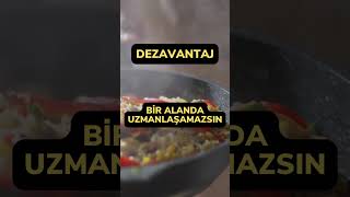 GASTRONOMİ BÖLÜMÜNÜN AVANTAJLARI VE DEZAVANTAJLARI [upl. by Halpern]