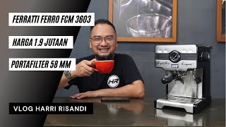 MESIN KOPI FERRATTI FERRO FCM 3603 [upl. by Ytineres822]