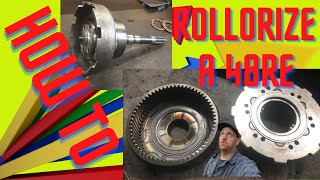 How to Rollerize planetary’s on a 47re  48re transmission [upl. by Boswell548]