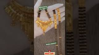 1399 1 gram premium quality Mangalsutra  Online payment  gold plated haramraniharmangalsutra [upl. by Nirb]