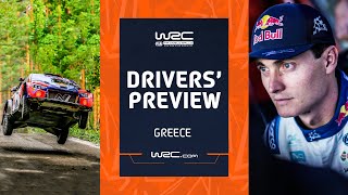 Drivers Preview  WRC EKO Acropolis Rally Greece 2024 [upl. by Helve690]