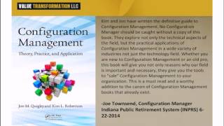 Configuration Management Theory Practice and Application [upl. by Ilana]