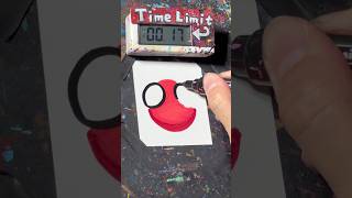 【ASMR】Drawing RED in 40 Sec [upl. by Morrison]