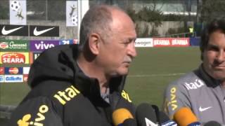 Scolari ansia Mondiale Balotelli sarebbe da Brasile [upl. by Ateiluj]