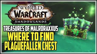 Plaguefallen Chest WoW Treasures of Maldraxxus [upl. by Romola503]