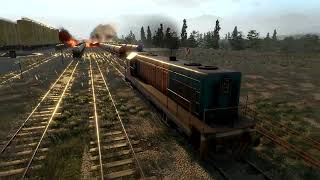 quot🔥🚂 Derail Valley Oil Tanker Disaster Explosion at Oil Well 💥🚧 [upl. by Skantze]