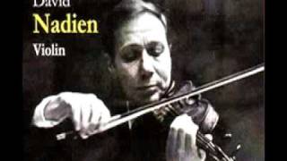 David Nadien plays Bach Chaconne [upl. by Naus]