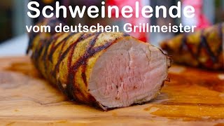 Schweinelende auf dem Grill vom deutschen Grillmeister [upl. by Annol]