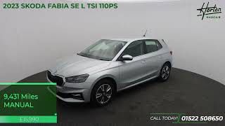 SKODA FABIA SE L 10TSI 110PS  2023 [upl. by Schoenburg]