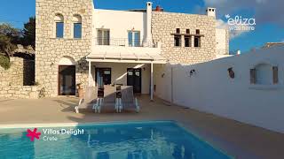 Walk through video  Villas Delight  Kreta [upl. by Ardnuek]