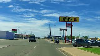 Drive Through Tucumcari 2022 New Mexico [upl. by Airekahs]