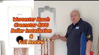 Worcester Bosch Greenstar 4000 Boiler Installation amp Full Review  Heatable [upl. by Akerue459]